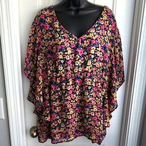 Beautiful sheer blouse -3X